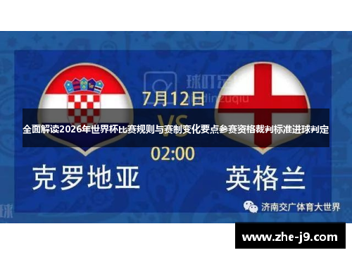 全面解读2026年世界杯比赛规则与赛制变化要点参赛资格裁判标准进球判定